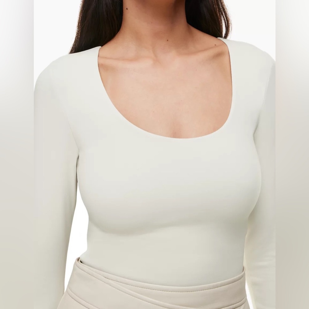 Aritzia Babaton Contour Scoopneck Longsleeve